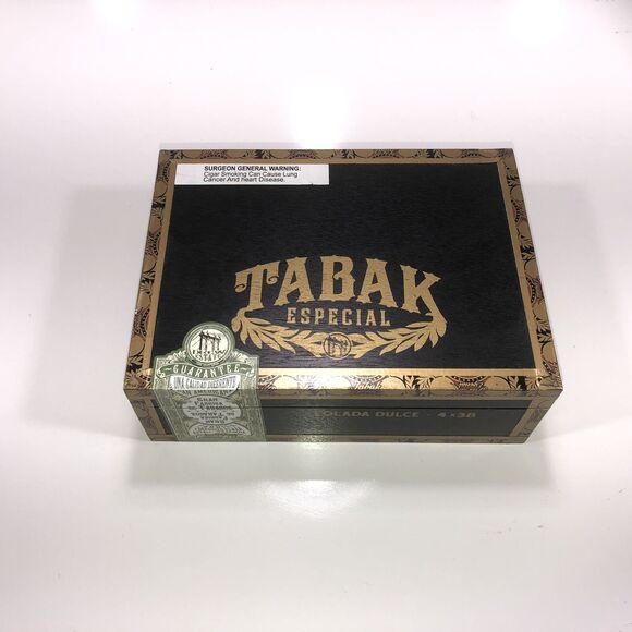Tabak Especial Colada Empty Wooden Cigar Box 8.25x6.25x2.75 - Picture 2 of 6